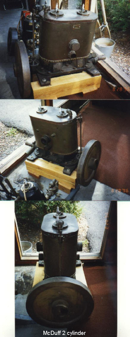 McDuff 2 cylinder engine