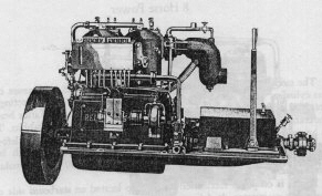 Regal 10HP Model "UB" Engine - Port Side