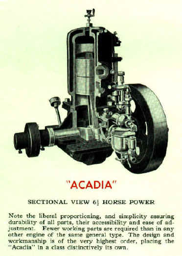Acadia 6-1/2HP Sectional View